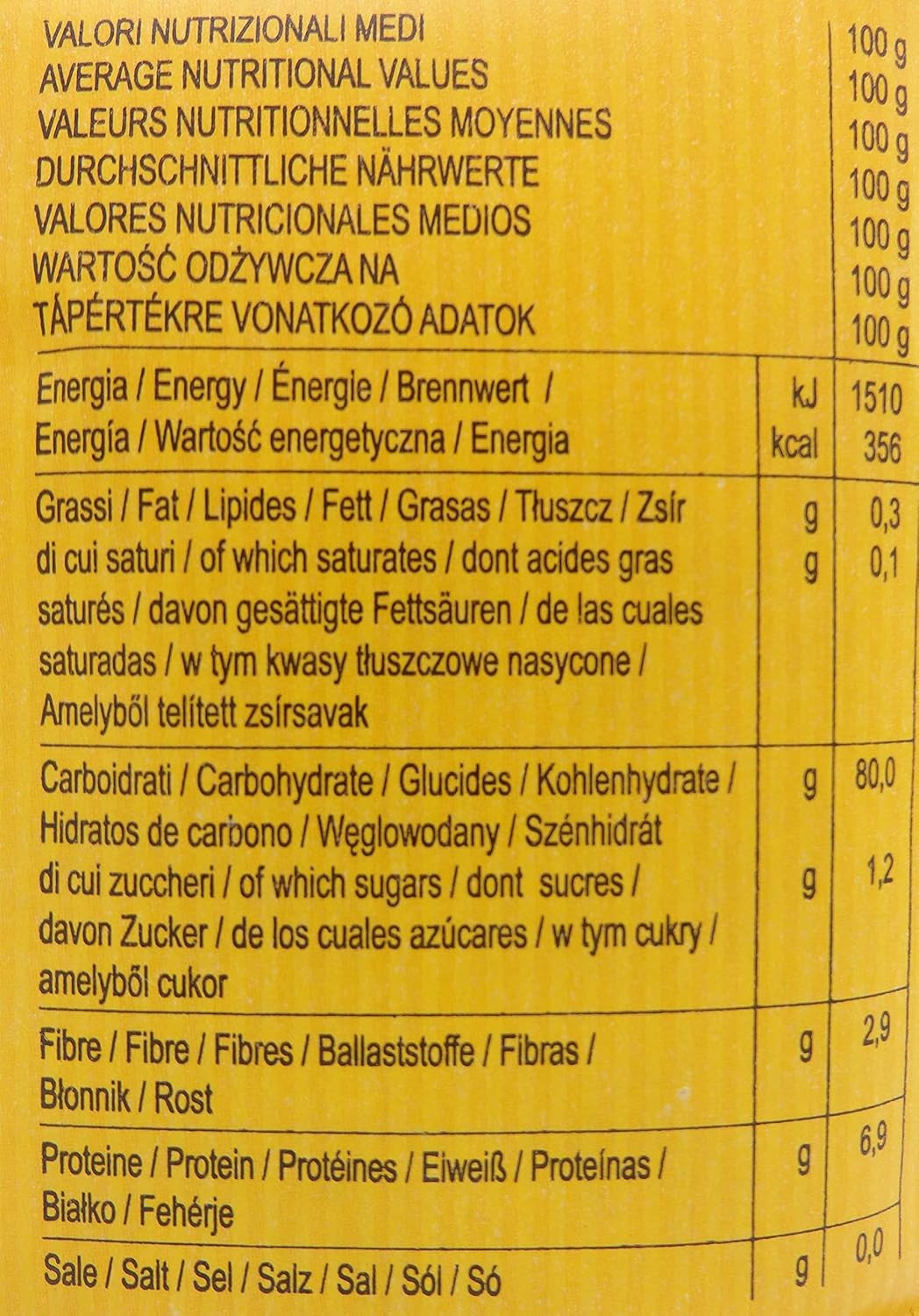 Bezglutenowy makaron Mezze Penne z kukurydzą i ryżem, 400 g