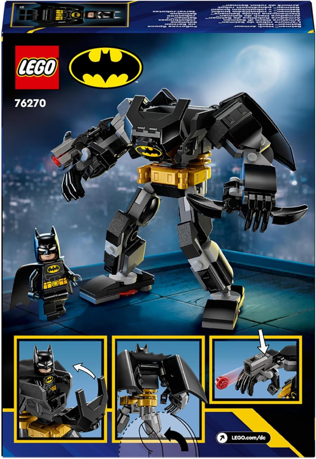 LEGO 76270 DC Comics SUPER Heroes Zestawy do budowania mechów Batmana w sklepie LEGO