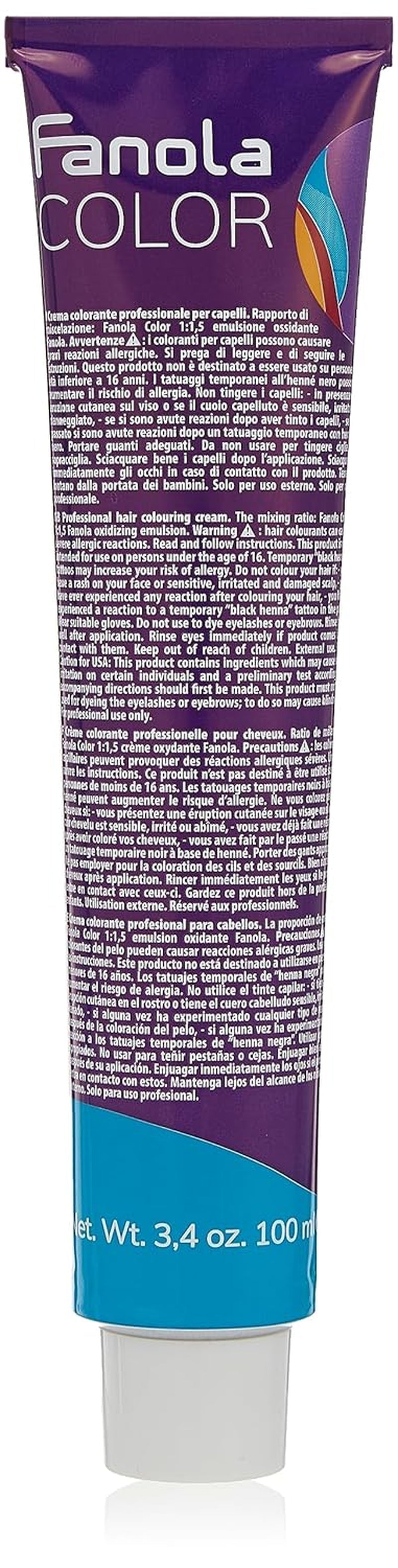 Fanola crema colore Krem koloryzujący 7.0 Blond, 100 ml