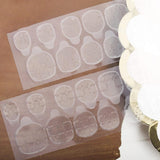 360 sztuk przezroczyste samoprzylepne paski do paznokci klej do paznokci dwustronne paski samoprzylepne przezroczyste DIY dekoracje do Manicure