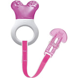 MAM Mini Cooler & Clip, Wykałaczki i Klips, Gryzak, Różowy