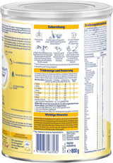 BEBA PRE Mleko początkowe od urodzenia, Żywność dla niemowląt z DHA, Tylko laktoza, Bez oleju palmowego, Op. 3 (3 x 800g) Naty Shop