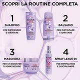 L'Or?al Paris Elvive Hydra Hyaluronic Maschera 72H Booster di Idratazione 300 ml Maska do włosów Naty Shop