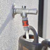 Adapter do aeratora Gardena: Perlator do wody kranowej bez rozpryskiwania, do podłączenia do złącza kranu Gardena, zapewniający delikatny, napowietrzony i skoncentrowany strumień wody (2905-26)