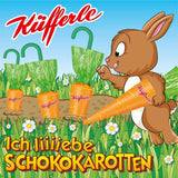 Küfferle, Marchewki w oryginalnej czekoladzie 810 g 60 szt., Czekolada mleczna, 1 szt.