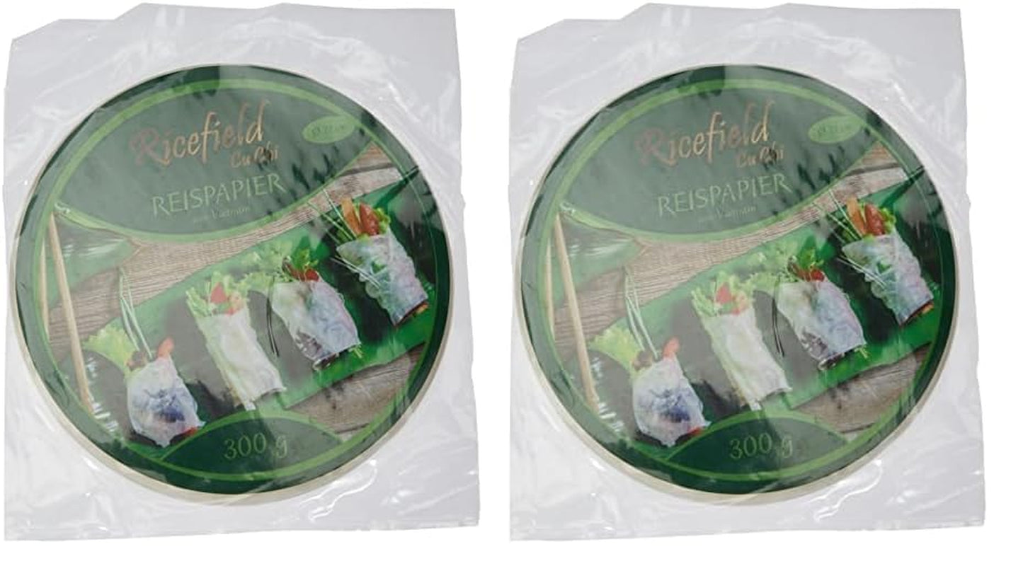 Papier ryżowy Ricefield, okrągły, 22cm, 1 opakowanie (300g)