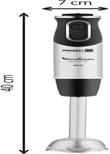 DD6558 DD655810 Quickchef Tauchmikser 3 w 1, technologia Powelix, 3 Zubehörteile, Edelstahl, Stahl/Schwarz Kitchen Naty Shop