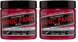 Manic Panic Hot Hot Pink Classic Cream Wegańska, nietestowana na zwierzętach, półtrwała farba do włosów 118ml Naty Shop Farba do włosów Hot Hot Pink 118 ml (2 szt.)