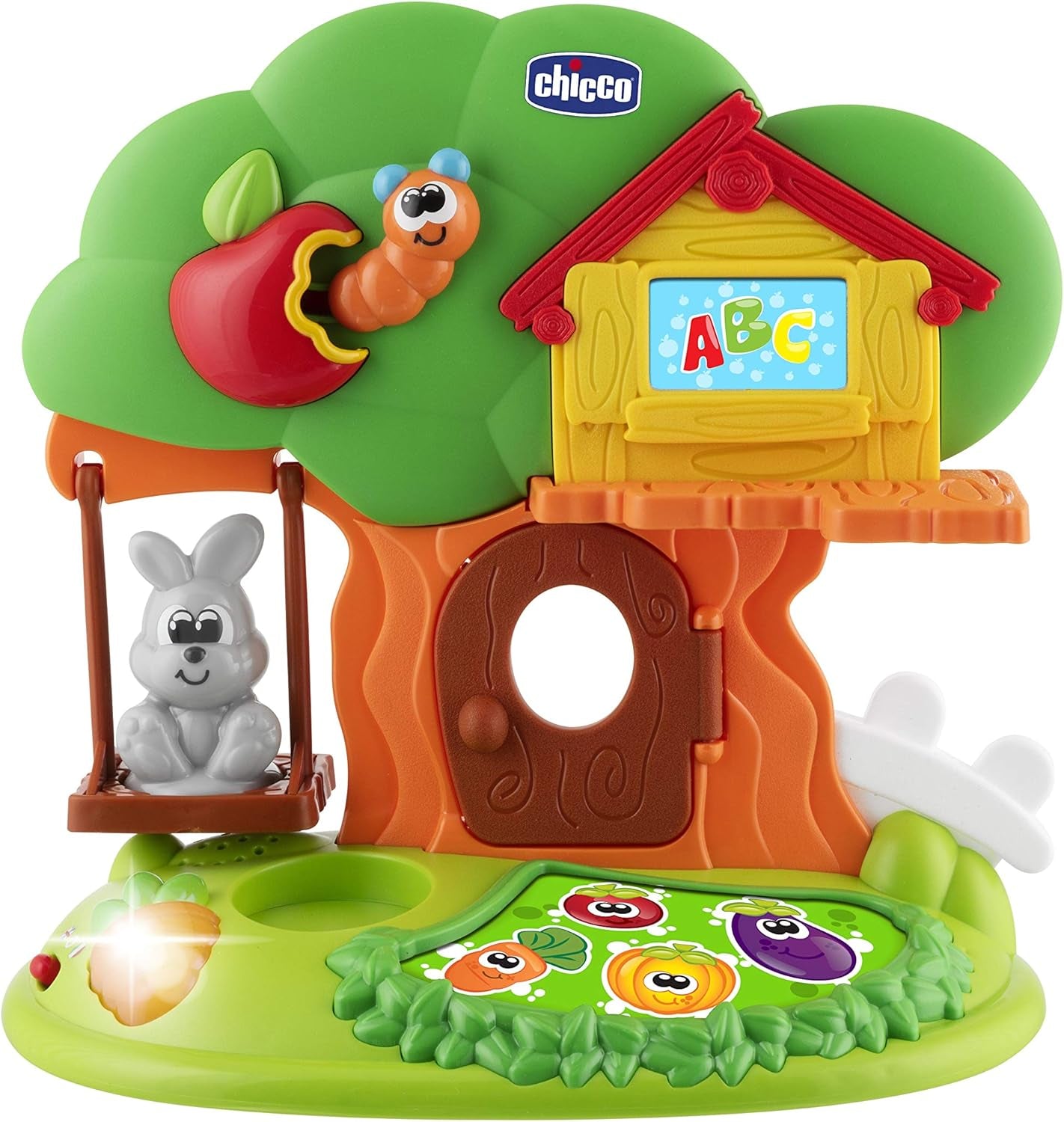 Chicco - Bunny House, zabawka elektroniczna, zestaw do zabawy, wiek 1-4 lata Zabawki dla niemowląt Naty Shop Domyślny tytuł