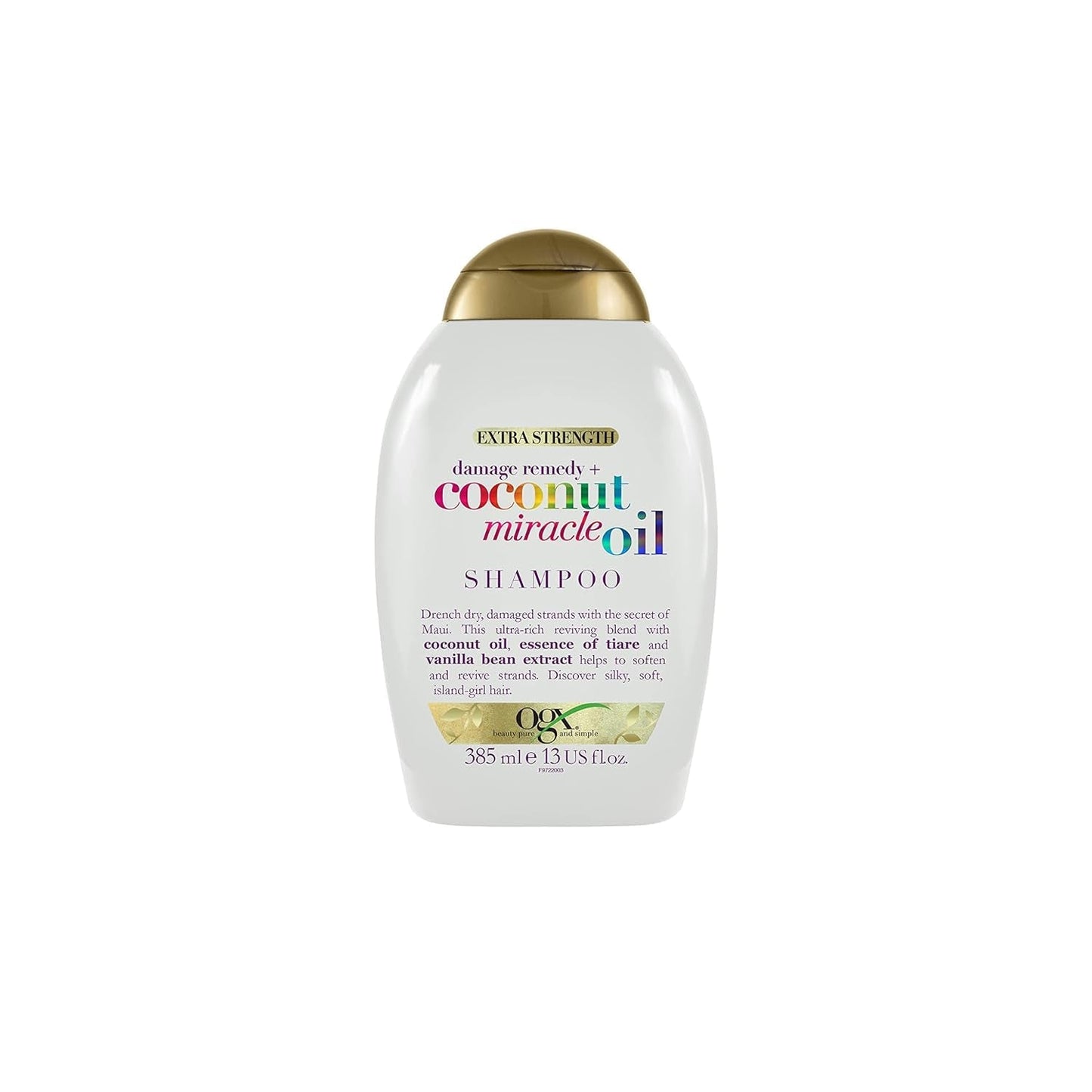OGX Coconut Miracle Oil Odżywka, Nawilżająca odżywka do pielęgnacji włosów z olejem kokosowym, 385ml Pielęgnacja włosów OGX Szampon