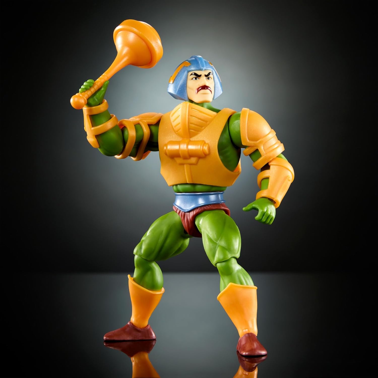 Zabawka Masters of the Universe Origins, zbrojny Duncan Figurka z kolekcji kreskówek, wysokość ok. 14 cm, bohater ze zdejmowaną zbroją i akcesoriami, figurki HYD25 Naty Shop