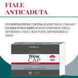 Newcap Anti-Fall Ampoules Kosmetyk do włosów słabych, 12 ampułek Pielęgnacja włosów Naty Shop