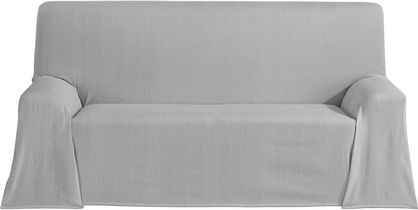 ECOMMERC3 wielofunkcyjna narzuta na łóżko, rozmiar 300 X 260 cm, na sofę lub łóżko, niebieska wielofunkcyjna narzuta, dekoracyjna na sofę, łóżko, sofę Narzuta, lekka i elegancka, niebieska Łóżka i koce Besuche den ECOMMERC3-Store Szary 180X260 Cm