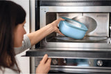 Guzzini - Kitchen Active Design, STORE&MORE Zestaw 3 hermetycznych pudełek na lodówkę/zamrażarkę/kuchenkę mikrofalową, wysoki - 19,5 x 19,5 x wys. 12,3 cm | 750/1550/2800 cc - 17070852 Pudełka do przechowywania żywności Naty Shop