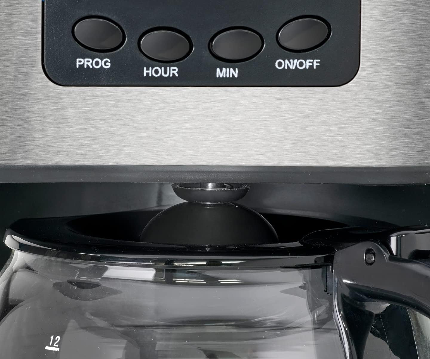 Ekspres do kawy Clatronic® z timerem, karafka 1,5 litra na 12-14 filiżanek kawy, 24-godzinny timer LCD, funkcja utrzymywania ciepła, zabezpieczenie przed kapaniem, wyjmowany filtr, wyświetlacz i lampki kontrolne, 900W - KA 3642