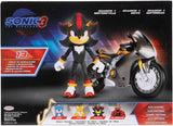 Figurka Sonic 3 The Movie Shadow, 15 cm, ruchoma, w tym Shadow Mobile firmy Jakks Pacific, akustyczna, czarna Figurki Naty Shop