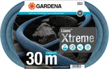 Gardena Liano Xtreme 3/4 cala, zestaw 30 m: Niezwykle wytrzymały tekstylny wąż ogrodowy z wężem wewnętrznym z PCV, lekki, odporny na warunki atmosferyczne (18484-20), wielokolorowy