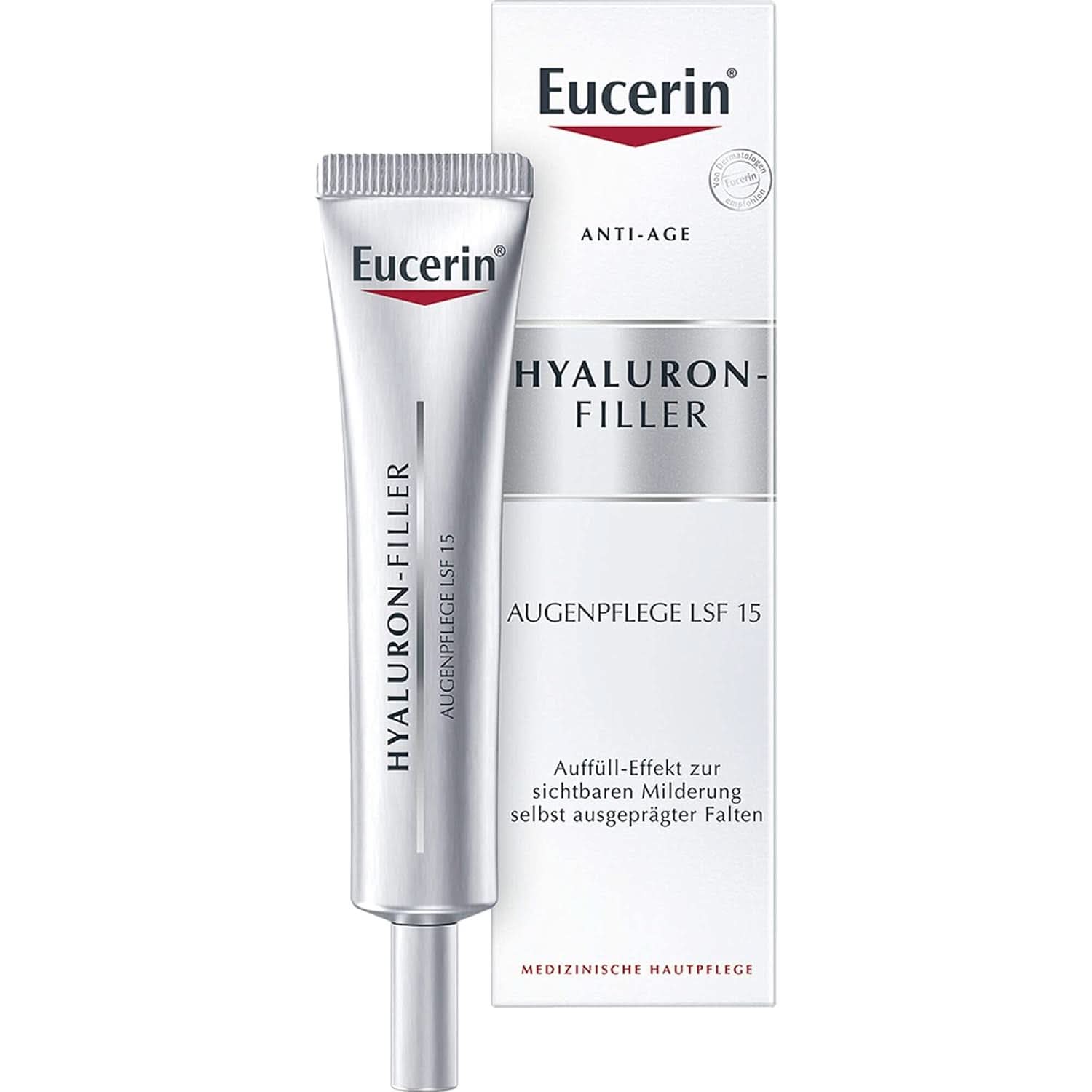 Anti-Age Hyaluron-Filler Pielęgnacja Pod Oczy SPF 15, 15 ml Kosmetyki i Uroda Naty Shop 15 ml