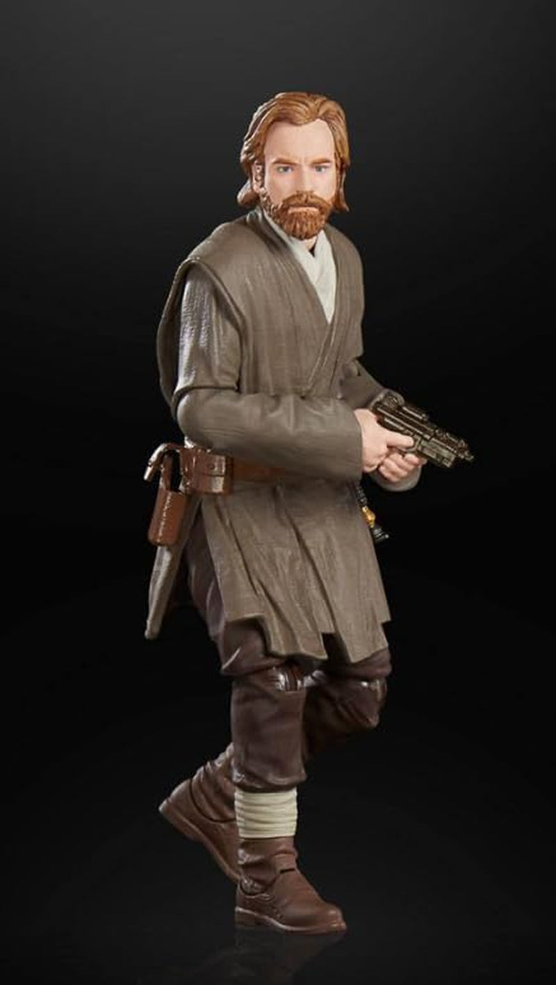Star Wars Hasbro Star WarBlack Series Obi-Wan Kenobi (Jabiim), 15 cm duża figurka Obi-Wan Kenobi, Multi, F7098 Figurki Naty Shop