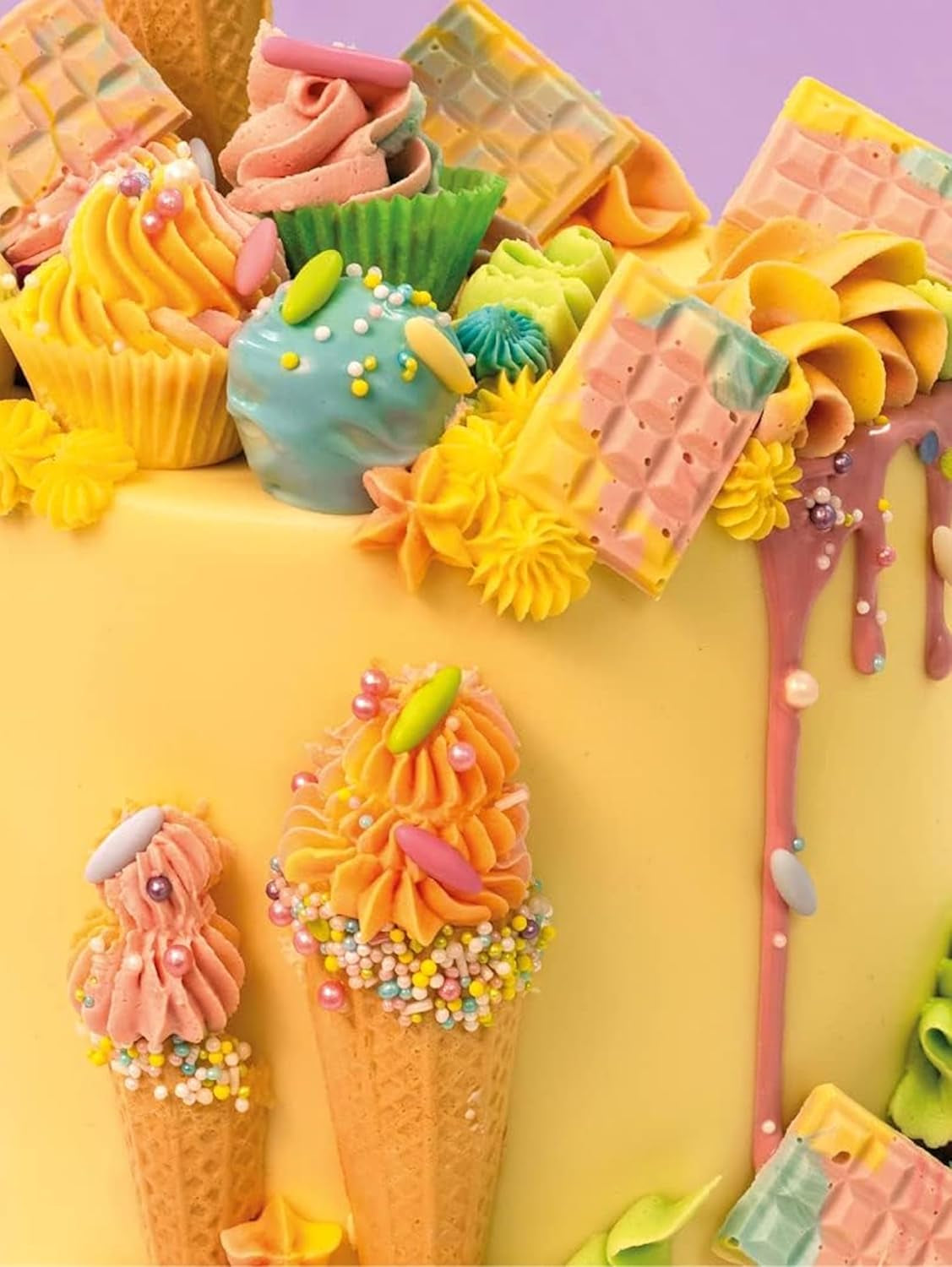 Sugarflair Pastel Mixer barwnik spożywczy na bazie oleju, biały - Barwnik spożywczy do czekolady, kremu maślanego, pasty cukrowej i wszystkich rozpuszczalnych w tłuszczach składników żywności - 30 ml