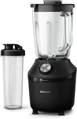 Mikser stojący i ekspres do smoothie Philips – 600 W, 2 litry piwa, aplikacja Homeid, 2 funkcje Geschwindigkeitsstufen + funkcja impulsowa, funkcja Problend, funkcja kruszenia lodu (HR2291/41) Kuchnia Naty Shop