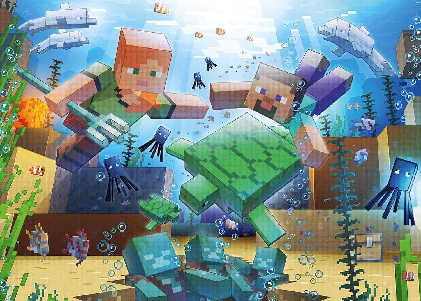 Puzzle Ravensburger 12000421 - Mozaika Minecraft - 1000 elementów Puzzle Minecraft dla dorosłych i dzieci 14+ Puzzle Naty Shop Nowy projekt