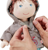 HABA 306528 - Lian Doll - Pluszowa lalka dla dzieci od 18 miesiąca życia wykonana z miękkich materiałów do zabawy i przytulania - Rozmiar: 30 cm Naty Shop Dolls