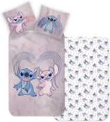 Pościel Stitch, bawełniana Pościel - dziecięca Naty Shop Flanelowa