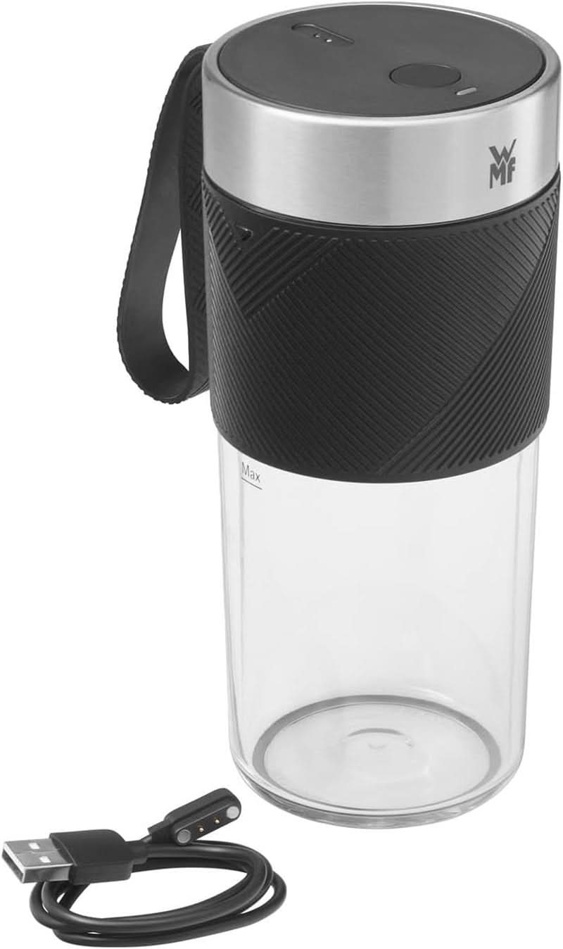 WMF Küchenminis Mix on the Go 300 ml, mini mikser na wynos, mikser USB do smoothie, osobisty blender Aufladbarer, mikser Tragbarer do koktajli, Shakes Kitchen Naty Shop