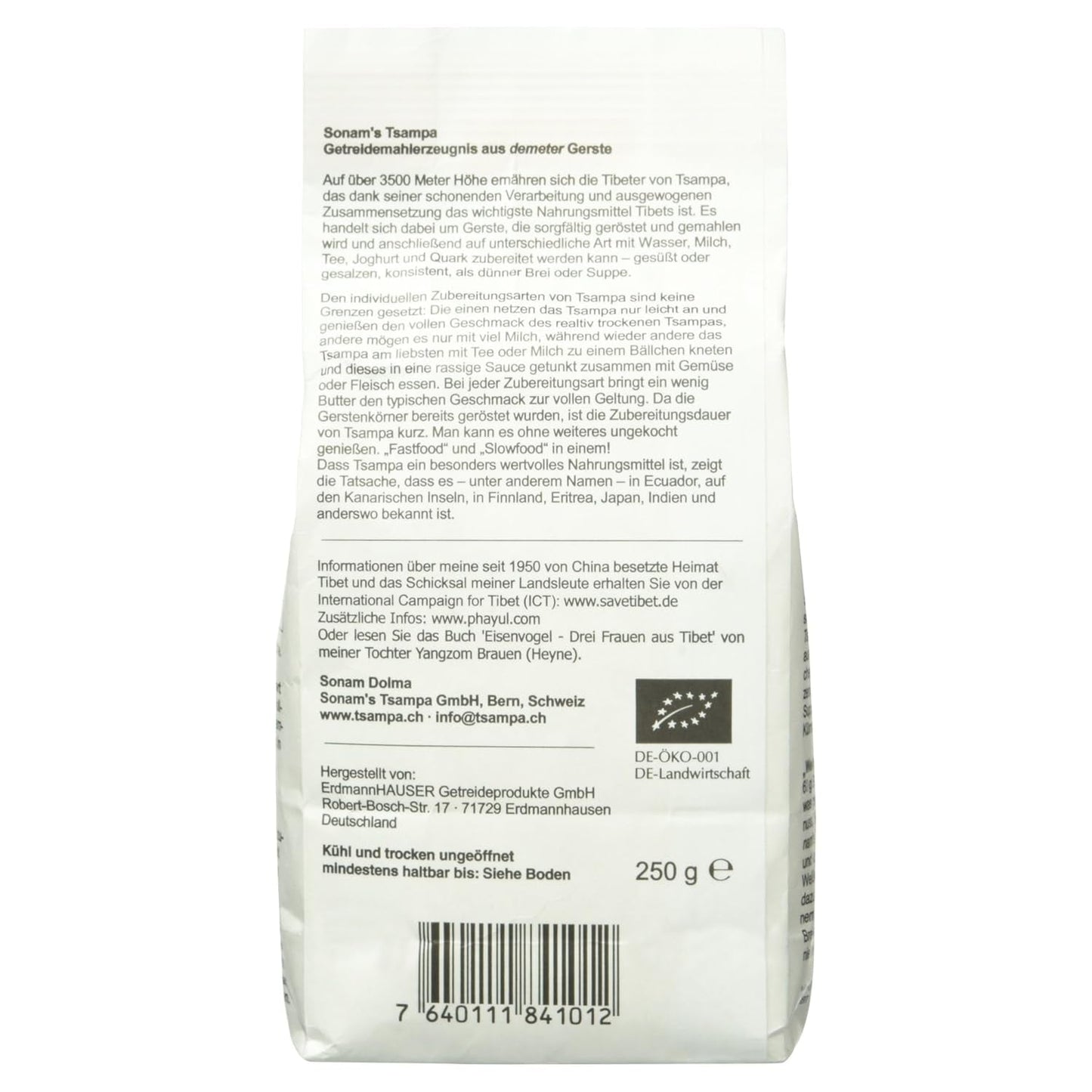Jęczmień Tsampa od Sonam, 250g