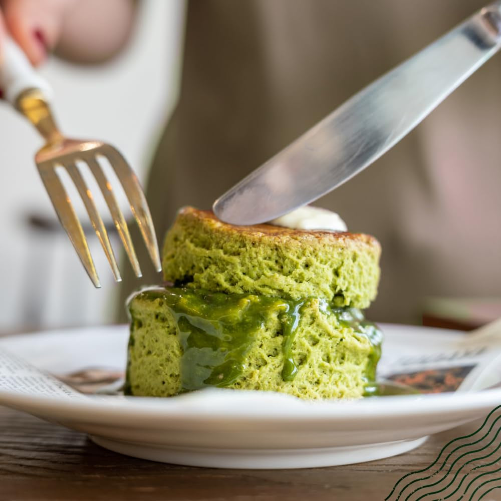 Naturalebio BIO Herbata zielona w proszku 100 g. Do gotowania i pieczenia. Oryginalna japońska matcha. Zielona herbata z Japonii, wegańska, bezglutenowa i bez GMO. Naturalny produkt organiczny.