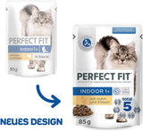 Woreczki PERFECT FIT™ dla kotów, domowe, z kurczakiem, 12 x 85 g