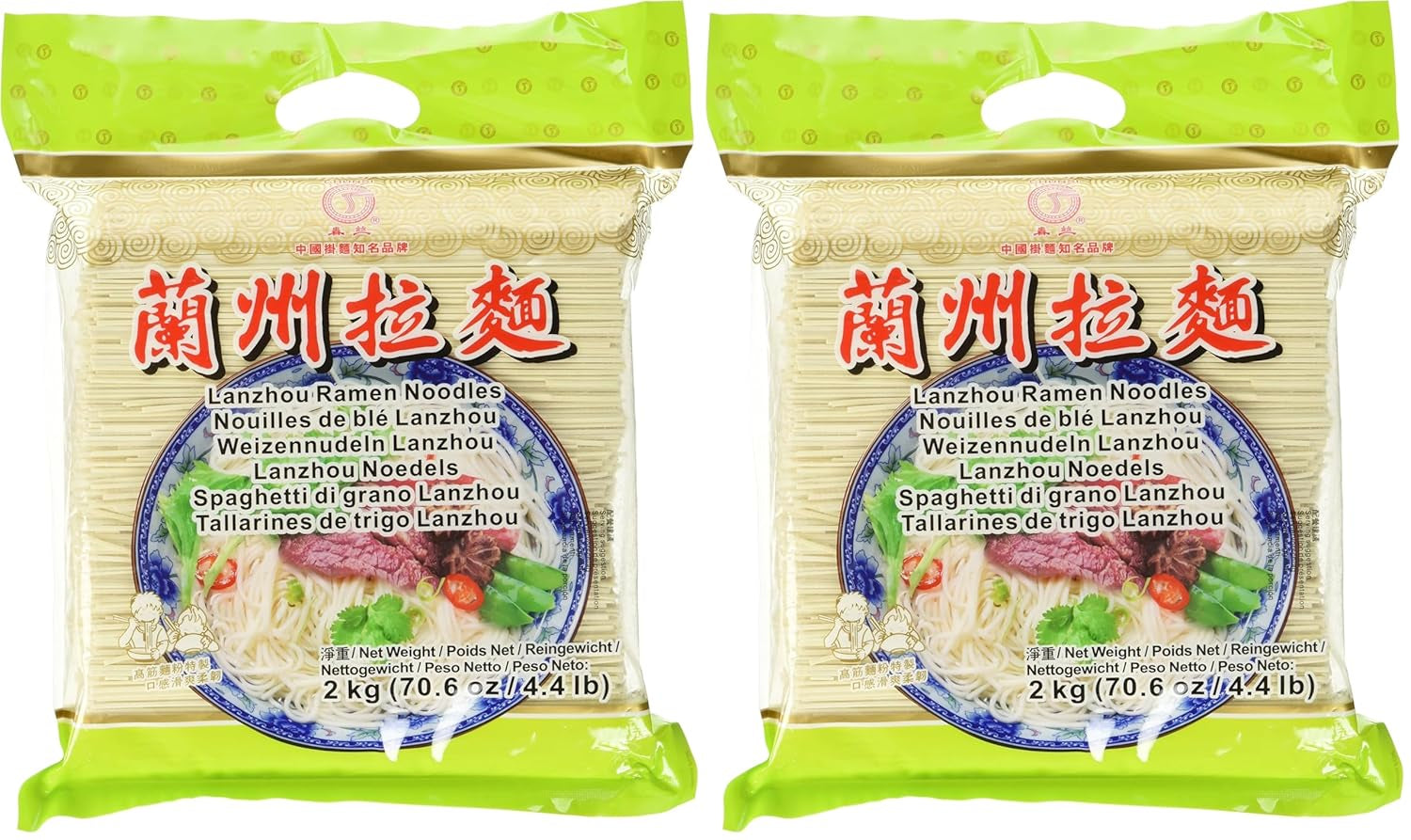 Makaron pszenny (Lanzhou), 1 opakowanie (1 x 2 kg)