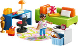 PLAYMOBIL domek dla lalek 70209 Pokój młodzieżowy z figurką dziewczynki i akcesoriami, od 4 lat Domki dla lalek Naty Shop