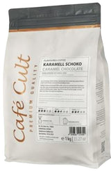 ® Czekolada Kawowo-Karmelowa w torebce 1 kg, o smaku całych ziaren