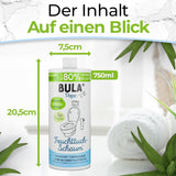 Butelka uzupełniająca BULA® Popo (750 ml) TYLKO DO NAPEŁNIENIA naszych butelek 150 ml i 50 ml! | Zastępuje aż 1000 chusteczek! | Ze składnikami naturalnego pochodzenia