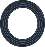 Wąż ogrodowy Fiskars S, pełny, wąż wodny do ręcznego podlewania, 13 mm (1/2"), długość: 15 m, złącze uniwersalne, ochrona przed promieniowaniem UV, ochrona przed mrozem, odporny na skręcanie, niebieski, 1076049