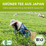 Matchamagic - Organiczna matcha latte w proszku z Japonii z cukrem z kwiatów kokosa do pysznej herbaty