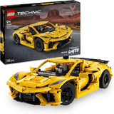 LEGO Technic Chevrolet Corvette Stingray - Kolekcjonerska zabawka do budowania - Zabawkowy samochód sportowy - Model samochodu - Prezent dla 9-letnich chłopców i dziewcząt, którzy kochają samochodziki 42205 Zestawy do budowania Besuche den LEGO-Store Domyślny tytuł