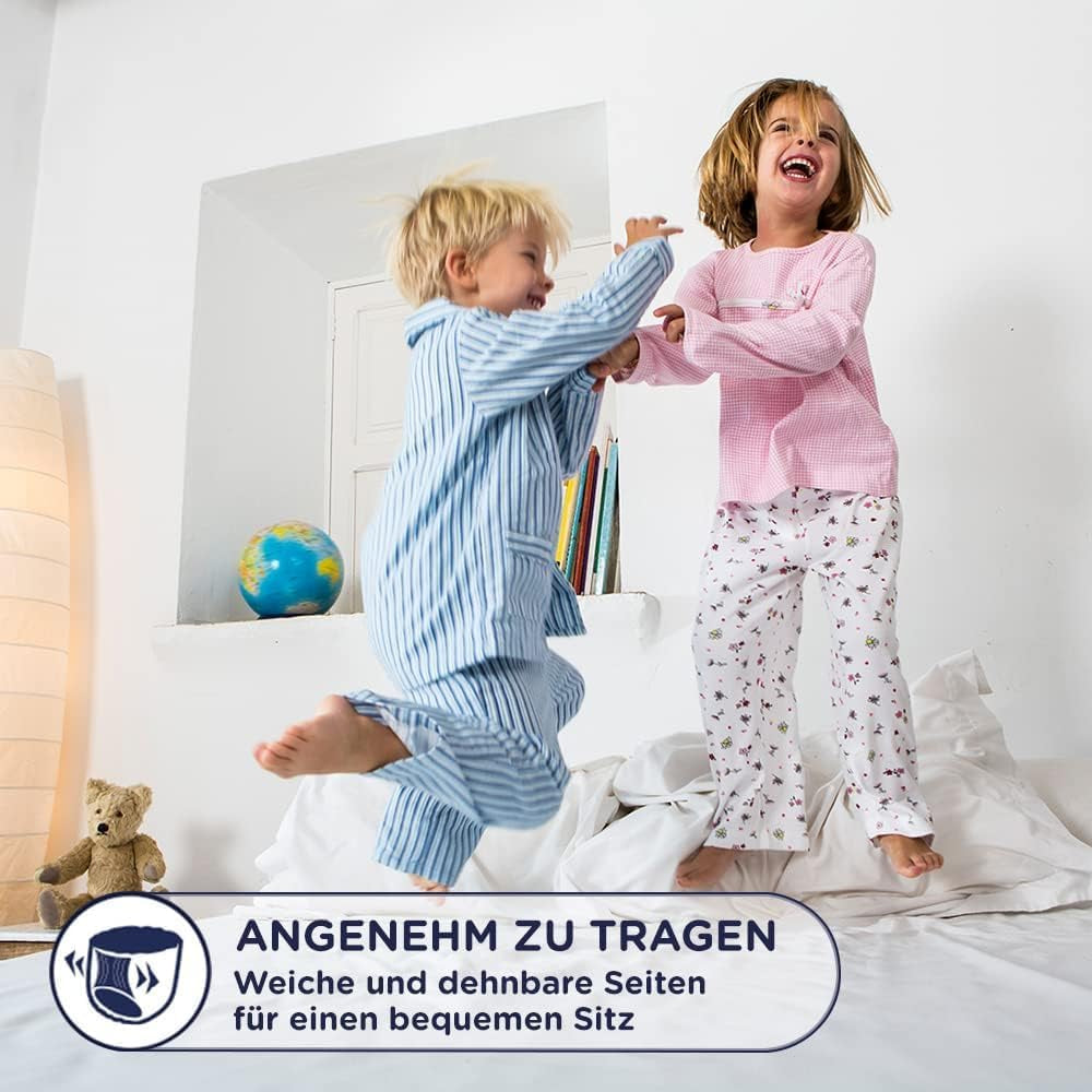 Huggies DryNites Super chłonne pieluszki na noc dla dziewczynek 3–4 lata (12–21 kg) 4 x 16 szt. (łącznie 64 szt.) Miesięczny zestaw majtek