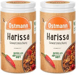 Ostmann Gewürze - Harissa Gewürzmischung | Scharfes orientalisches Gewürz für Geflügel, Fleisch, Gemüse lub Kuskus | 35 g w Der Streudose