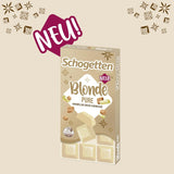 Schogetten Blonde Pure I biała czekolada z karmelem I 100 g I porcjowana pojedynczo (opakowanie 2 szt.)