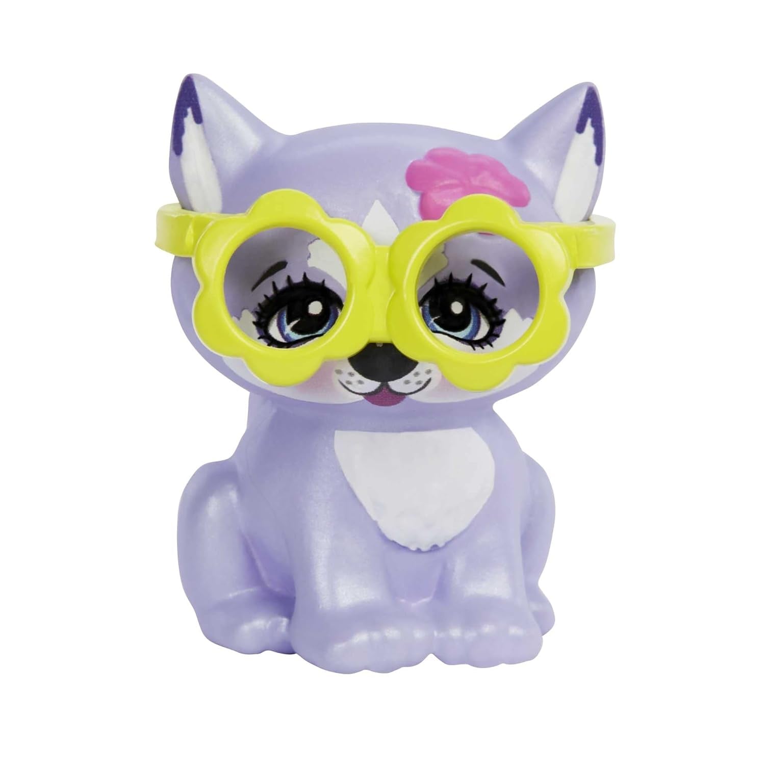 Enchantimals HHB90 - lalka Hadley Husky (około 15 cm) i figurka zwierzęcia z psim zaprzęgiem, mała lalka z odpinaną spódnicą i akcesoriami, świetny prezent dla dzieci w wieku od 4 lat