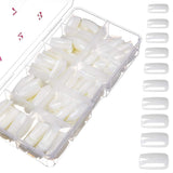 500 sztuk naturalne fałszywe sztuczne paznokcie pełne sztuki paznokcie trumienne porady dla kobiet dziewcząt