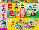 LEGO Classic Kreatywne domy, zestaw klocków do budowania dla dzieci, 850 klocków do budowania, zabawka do budowania domu z akcesoriami, prezent dla chłopców i dziewcząt w wieku 4 lat 11035 Zestawy do budowania Beuche den LEGO-Store