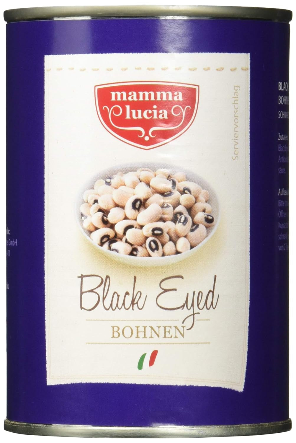 Fasola Black Eyed 12 sztuk (12 x 425 ml)