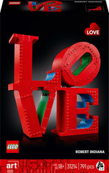 Zestaw LEGO Art Love do budowania dla dorosłych Dekoracja wnętrz Prezent na Walentynki i Dzień Matki dla kobiet i mężczyzn Twórcze zajęcia dla miłośników sztuki i projektowania 31214 Zestawy do budowania Besuche den LEGO-Store