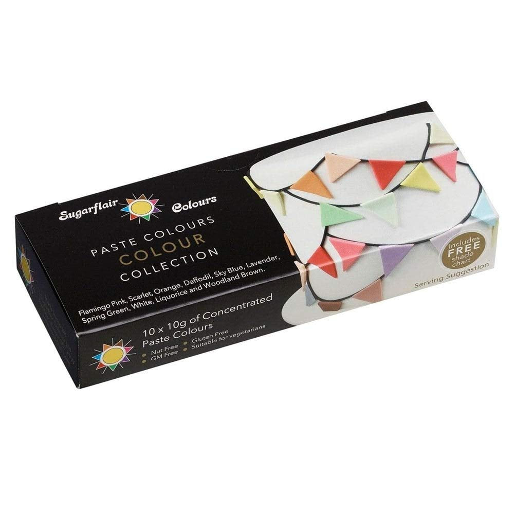 Zestaw kolekcji makaronów Sugarflair Multi/10