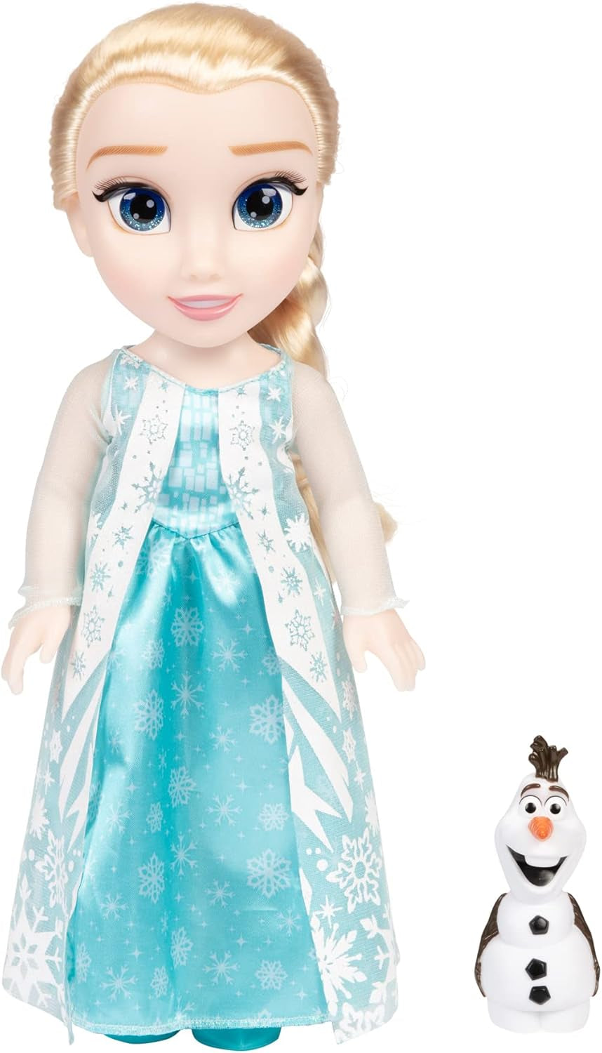 Disney Die Eiskönigin - Kraina Lodu - Śpiewająca lalka ELSA 35 cm, śpiewająca „Let It Go”, w tym akcesoria dla dodatkowej zabawy, idealna dla dziewcząt od 3 lat, 225306, Türkis