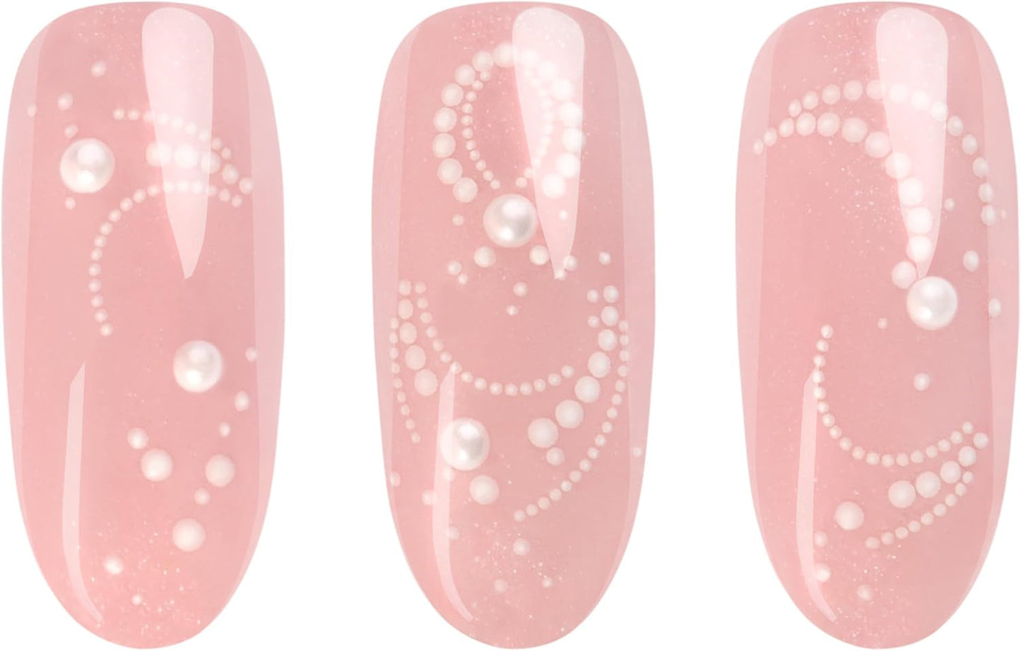 NÉONAIL Nagelstickers 3D - 61 Muster - Ozdoby do paznokci - Nägel Selber Machen - Nails - Nageldesign - Akcesoria - Nailart - Nail Art Zubehör - Nagel Deko - Nagelschmuck - Dekoration Nageldesign - Weiß
